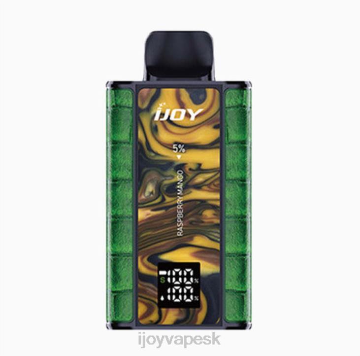 iJOY Vape Flavors | iJOY Captain 10 000 vape 8X0244 malinové mango